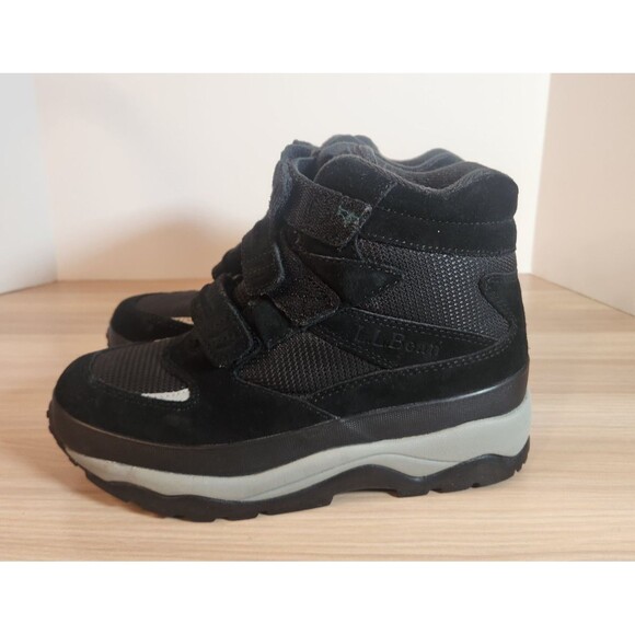 LL BEAN Prima loft Black Suede Winter Snow Hiking Boots Tek-2.5 Womens 7 - Picture 5 of 9
